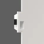 Встраиваемый стеновой гипсовый светильник SUBRA-S 40 SN 051