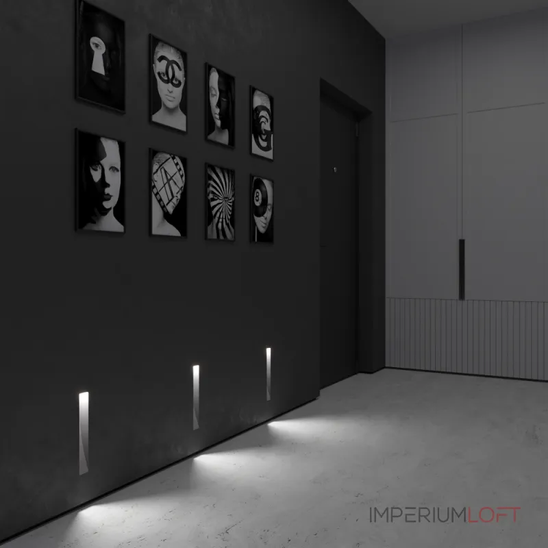 Встраиваемый стеновой гипсовый светильник SUBRA-L 40 SN 053 от ImperiumLoft