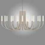 Люстра на штанге LAURA D127 Nickel