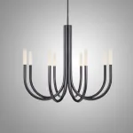 Люстра на штанге LAURA D80 Black