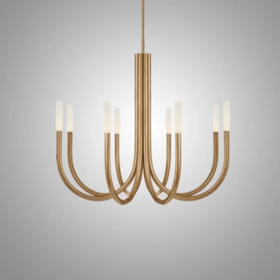 Люстра на штанге LAURA D80 Brass