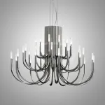 Подвесная люстра LAURA D287 Nickel