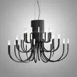 Подвесная люстра LAURA D287 Black