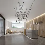 Подвесная люстра Match chandelier Vibia