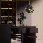 Светильник подвесной Dancing Ice Amber