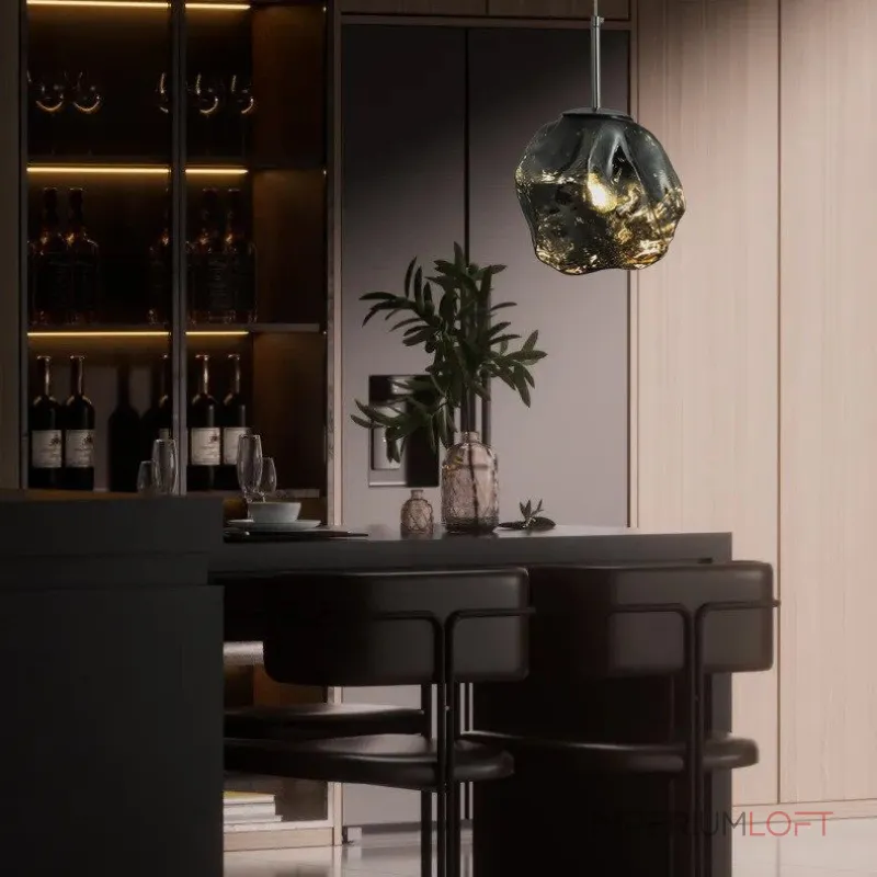 Светильник подвесной Dancing Ice Amber