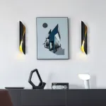 Бра Postmodern flowing lines