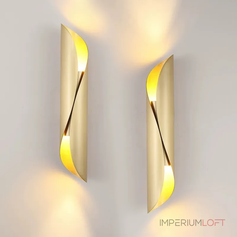 Бра Postmodern flowing lines