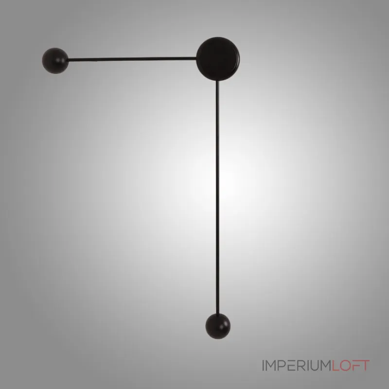 Настенный светильник DOTS C Black Right Настенный светильник DOTS C Black Right