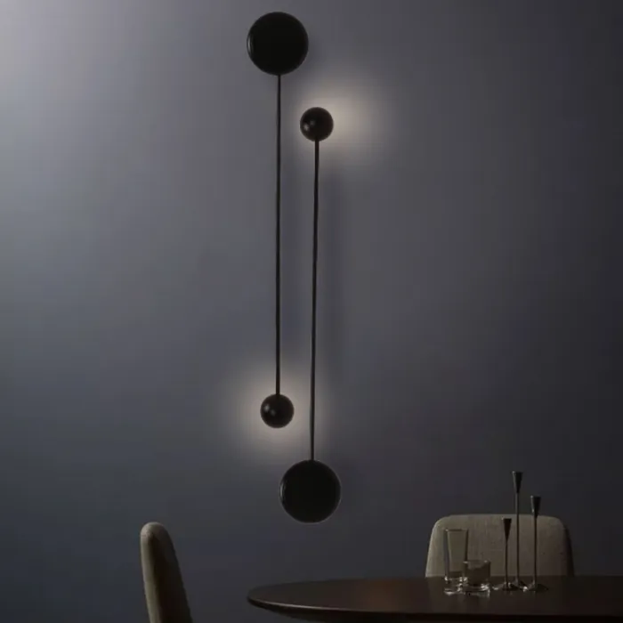 Настенный светильник DOTS C Black Left от ImperiumLoft