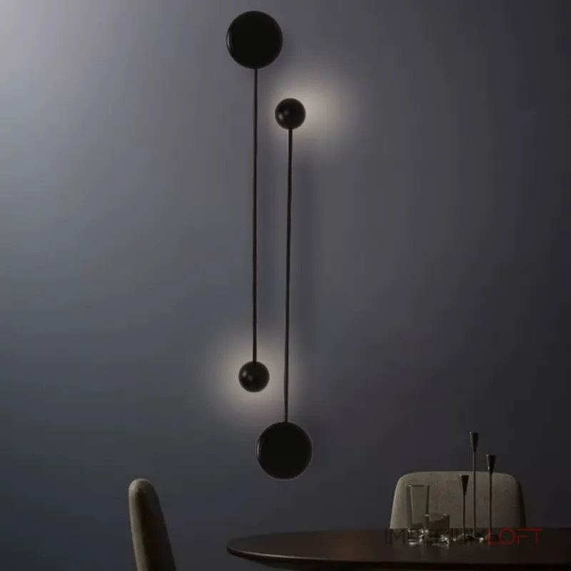 Настенный светильник DOTS C Black Left от ImperiumLoft Настенный светильник DOTS C Black Left от ImperiumLoft