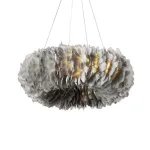 Подвесная люстра Plumage D50 Grey