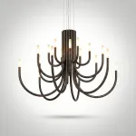 Подвесная люстра LAURA D108 Black