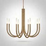 Подвесная люстра LAURA D96 Brass