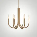 Подвесная люстра LAURA D70 Brass