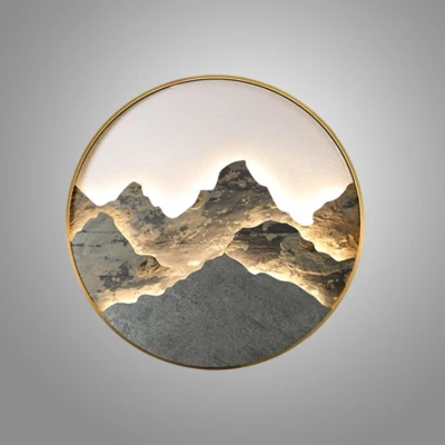 Настенный светильник DAWN D80 Brass