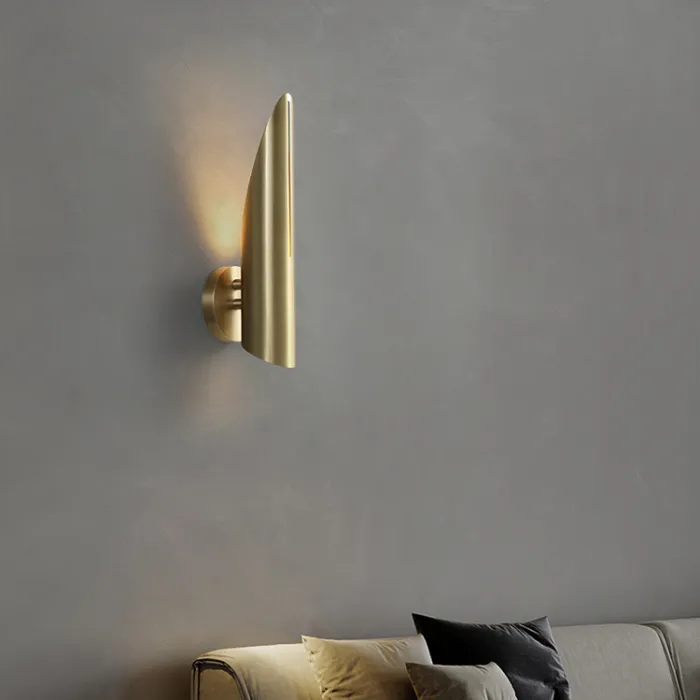 Настенный светильник Leowas  GERD S Brass от ImperiumLoft