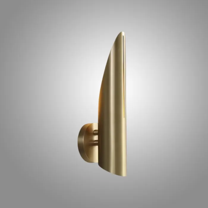 Настенный светильник Leowas  GERD S Brass от ImperiumLoft
