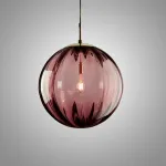 Подвесной светильник ASKA D150 purple от ImperiumLoft