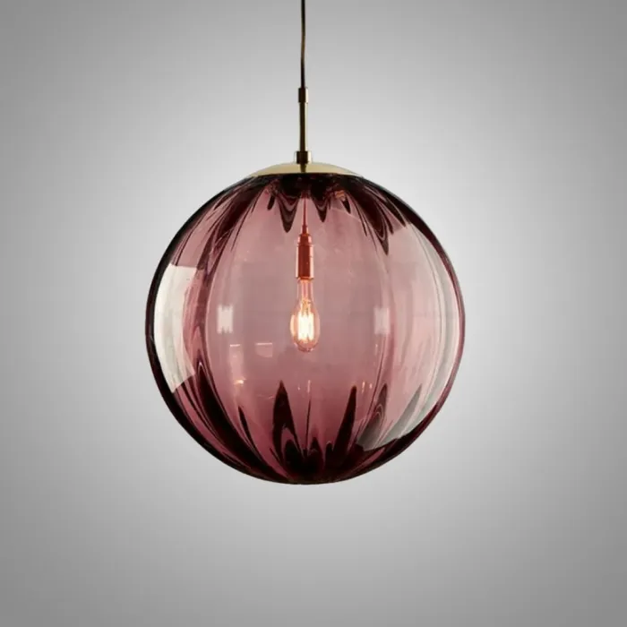 Подвесной светильник ASKA D150 purple от ImperiumLoft