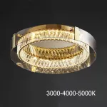 Потолочная люстра PERSEY D45 Amber Трехцветный свет от ImperiumLoft