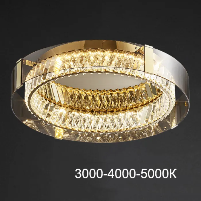 Потолочная люстра PERSEY D80 Amber Трехцветный свет от ImperiumLoft