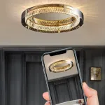 Потолочная люстра PERSEY D45 Grey Трехцветный свет от ImperiumLoft