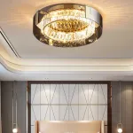 Потолочная люстра PERSEY D45 Grey Трехцветный свет от ImperiumLoft