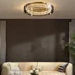 Потолочная люстра PERSEY D45 Grey Трехцветный свет от ImperiumLoft