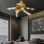 Потолочная люстра LUCINA CH D100 от ImperiumLoft