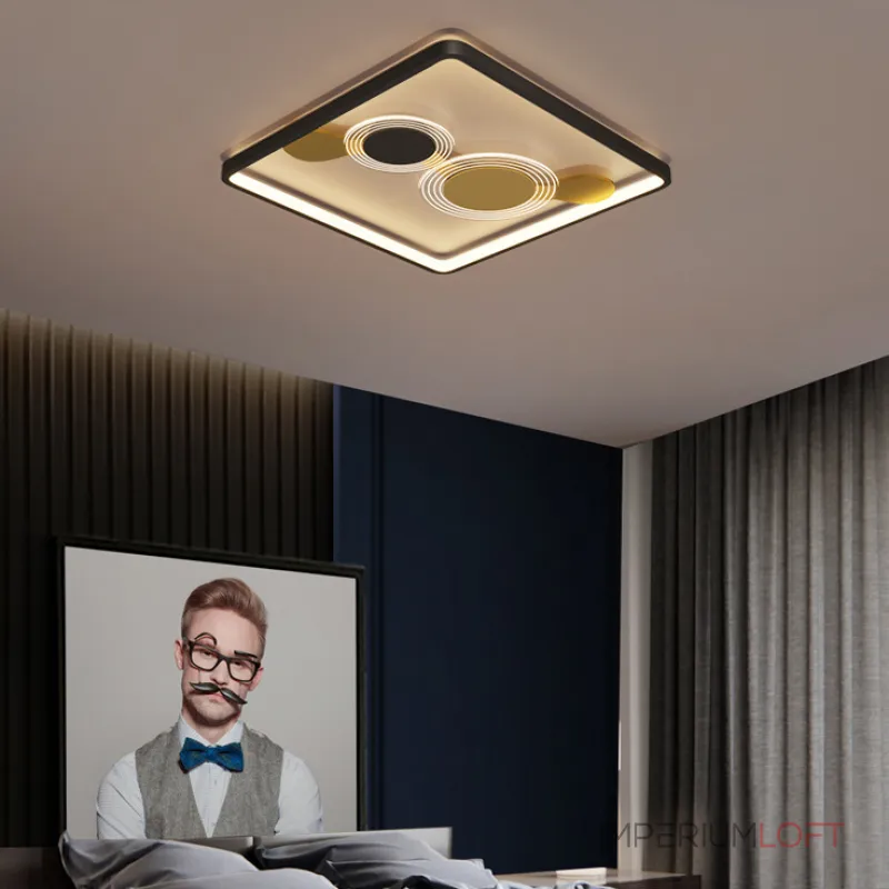 Потолочный светильник AHLET B B Black от ImperiumLoft Потолочный светильник AHLET B B Black от ImperiumLoft