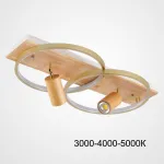 Потолочный светильник DIDRIKA L65 Light Brown Трехцветный свет от ImperiumLoft