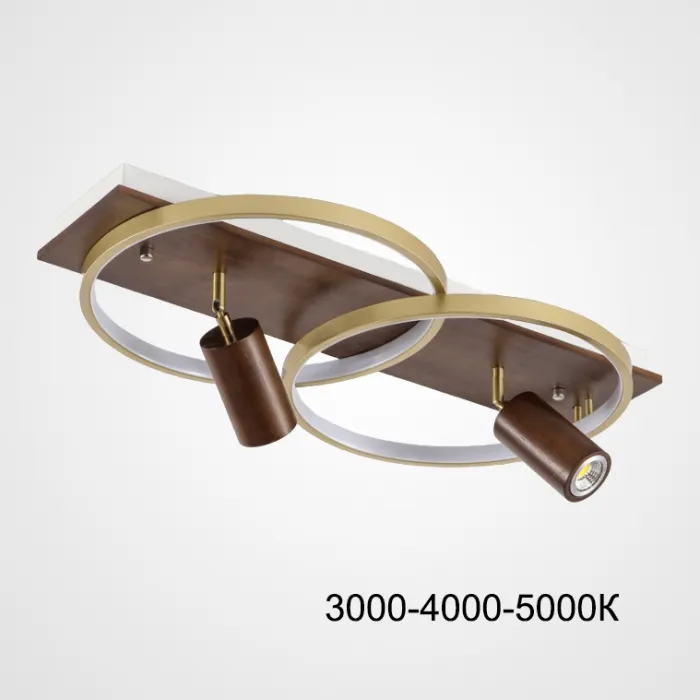 Потолочный светильник DIDRIKA L55 Dark Brown Трехцветный свет от ImperiumLoft