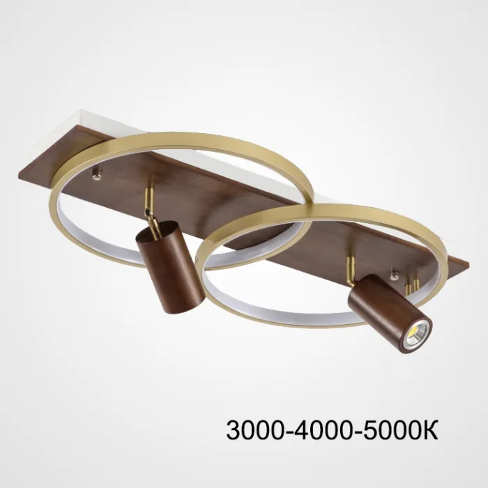 Потолочный светильник DIDRIKA L65 Dark Brown Трехцветный свет от ImperiumLoft