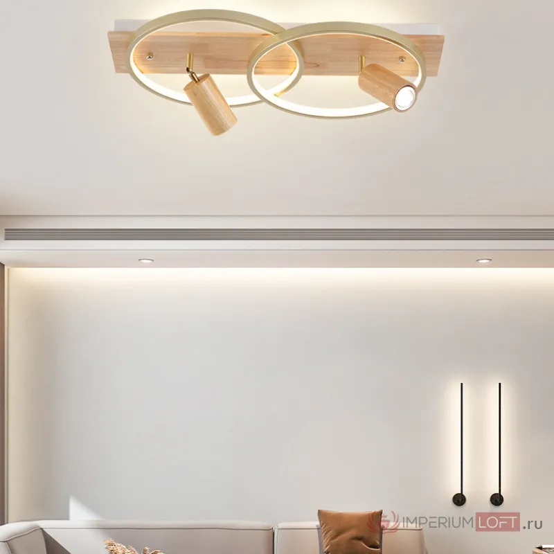 Потолочный светильник DIDRIKA L65 Dark Brown 4000К от ImperiumLoft