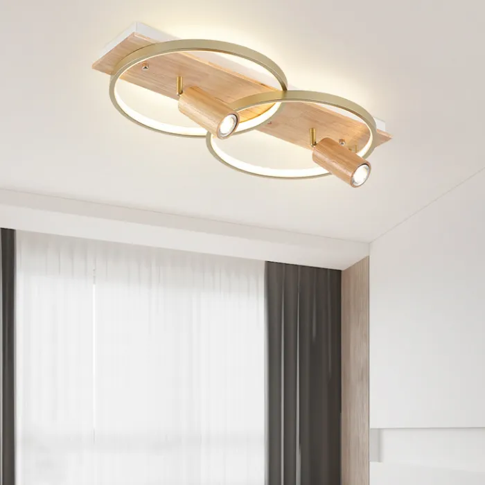 Потолочный светильник DIDRIKA L65 Light Brown Трехцветный свет от ImperiumLoft