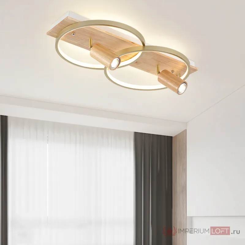 Потолочный светильник DIDRIKA L65 Dark Brown 4000К от ImperiumLoft