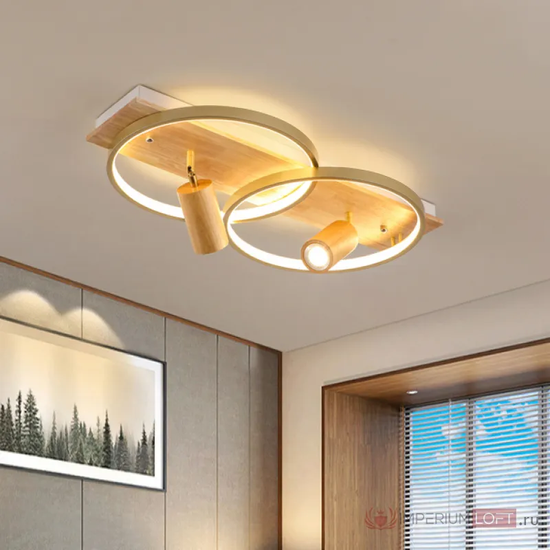 Потолочный светильник DIDRIKA L65 Dark Brown 4000К от ImperiumLoft