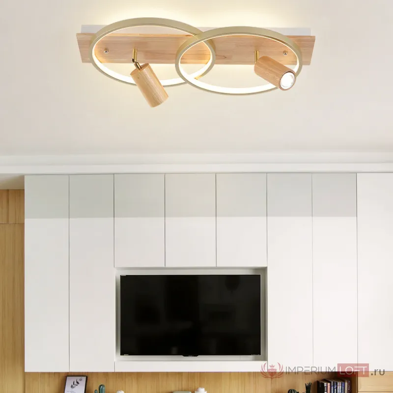 Потолочный светильник DIDRIKA L65 Dark Brown 4000К от ImperiumLoft