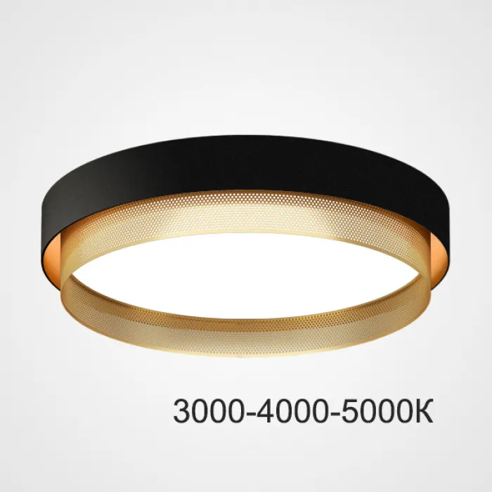 Потолочный светильник MALIA D55 Black Brass Трехцветный свет от ImperiumLoft
