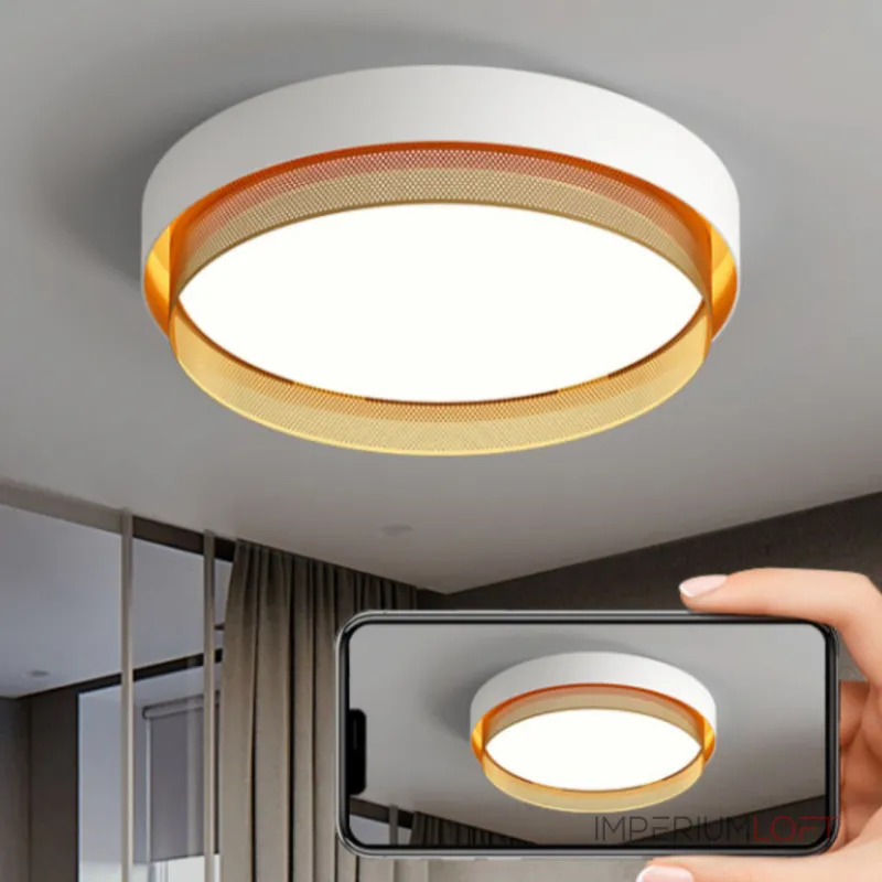 Потолочный светильник MALIA D45 Black Brass 4000К