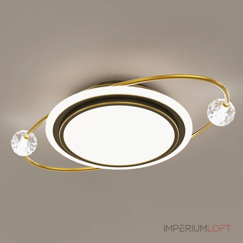 Потолочный светильник AMATIUS D50 Black от ImperiumLoft Потолочный светильник AMATIUS D50 Black от ImperiumLoft