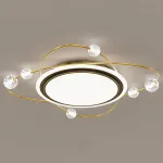 Потолочный светильник AMATIUS D105 Black от ImperiumLoft Потолочный светильник AMATIUS D105 Black от ImperiumLoft