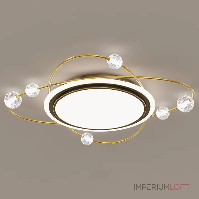 Потолочный светильник AMATIUS D105 Black от ImperiumLoft Потолочный светильник AMATIUS D105 Black от ImperiumLoft