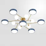 Потолочная люстра MARTA L13 Blue