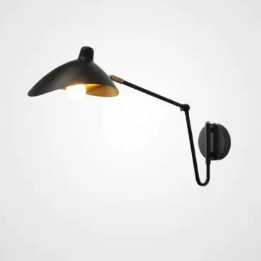 Настенный светильник HILDBORG L65 Black Matt от ImperiumLoft