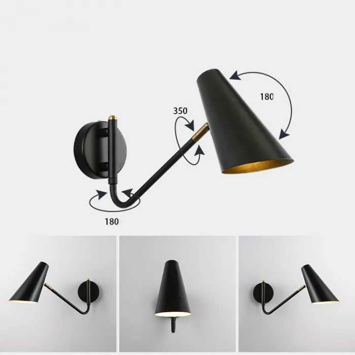 Настенный светильник NATI Black Brass от ImperiumLoft