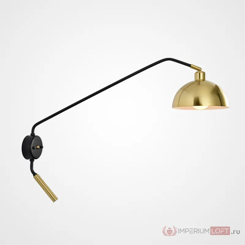 Настенный светильник TEODINE L70 Brass от ImperiumLoft