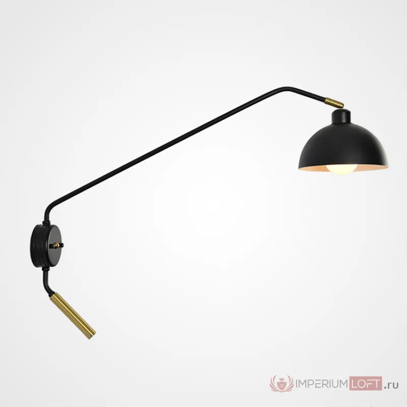 Настенный светильник TEODINE L80 Black от ImperiumLoft