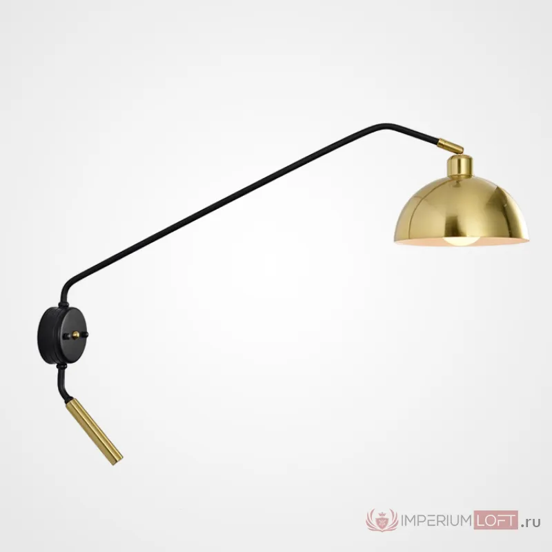 Настенный светильник TEODINE L80 Brass от ImperiumLoft